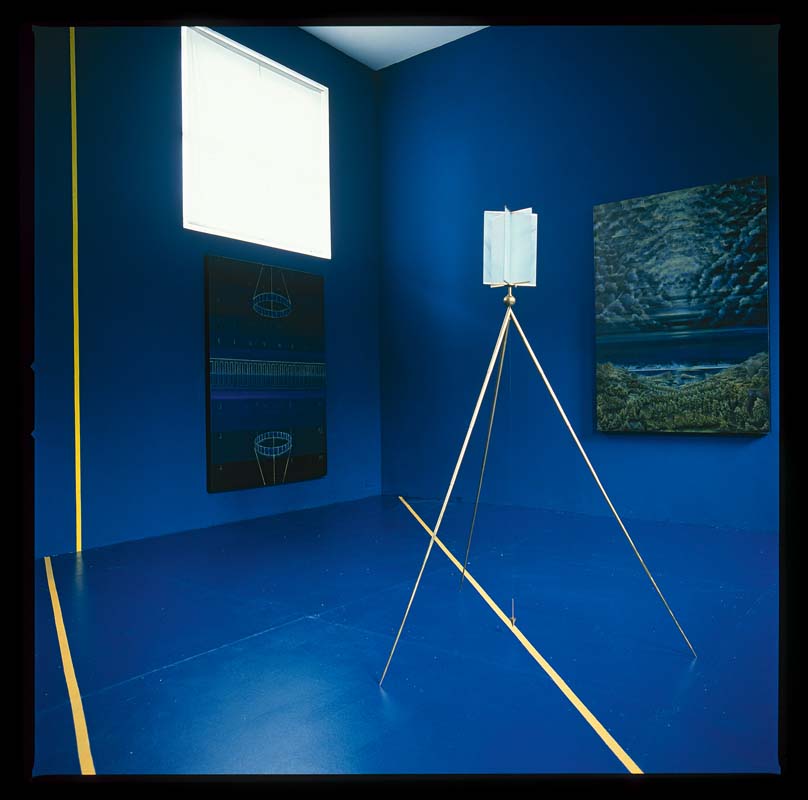 Installation Kunstverein München, 1990, Foto: Marc Berger